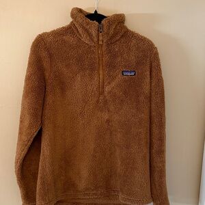 Patagonia Brown Fleece Pullover